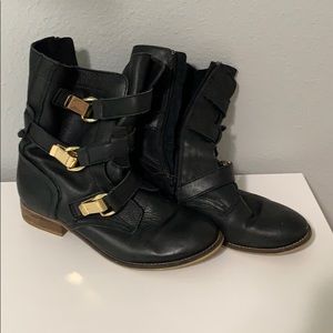 Aldo Dulak buckle ankle boot